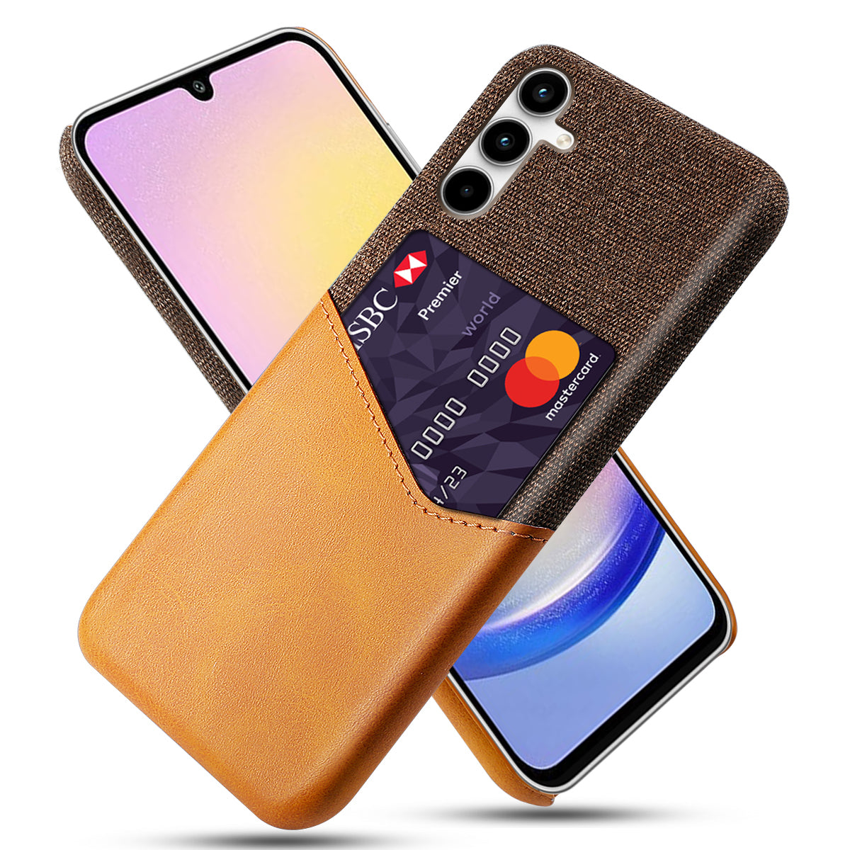 For Samsung Galaxy A25 5G (Global) (161.0 x 76.5 x 8.3mm) Case Card Slot Hard PC Phone Cover For Samsung Galaxy A25 5G (Global) (161.0 x 76.5 x 8.3mm) Case Card Slot Hard PC Phone Cover